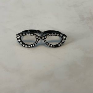 Cat Eye Double Finger Ring